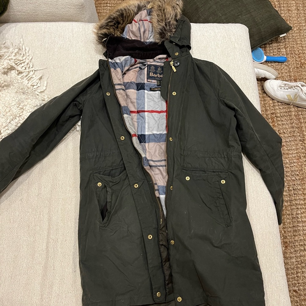 Barbour Women’s Dark Green Field Jacket